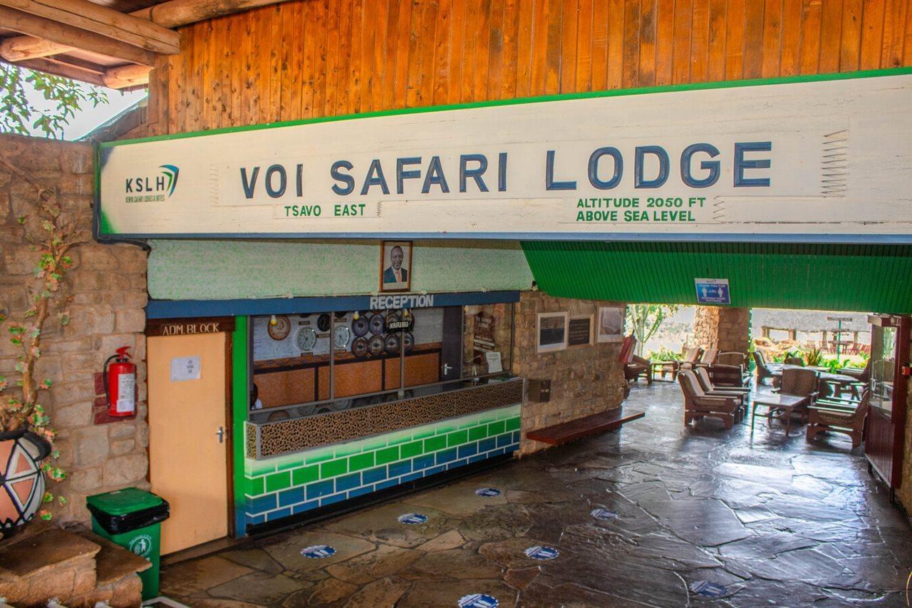 Voi Safari Lodge Eksteriør bilde